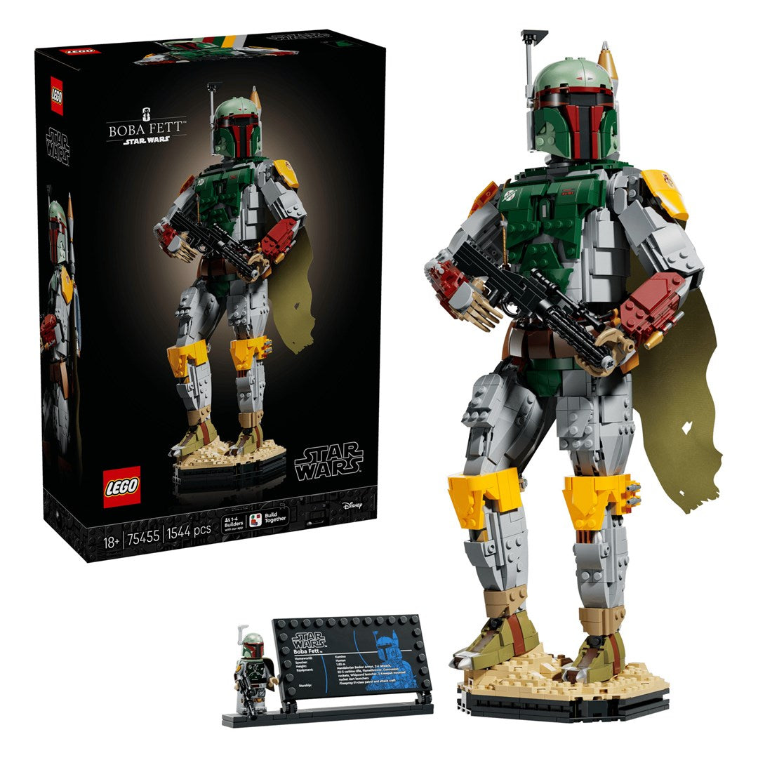 LEGO STAR WARS Boba Fett - 1544 Elements - Age 18+ - Model 75455