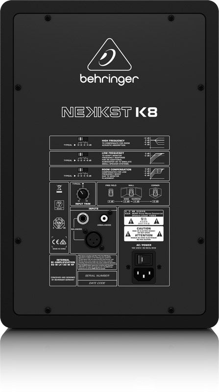 Behringer K8 Black Wired 150 W
