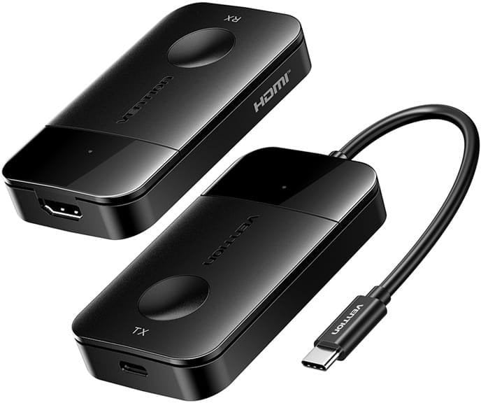 Vention 4K 30Hz Wireless HDMI Transmitter - USB-C to HDMI