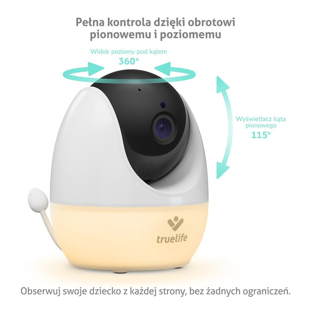 TrueLife NannyCam R4 Pro baby monitor