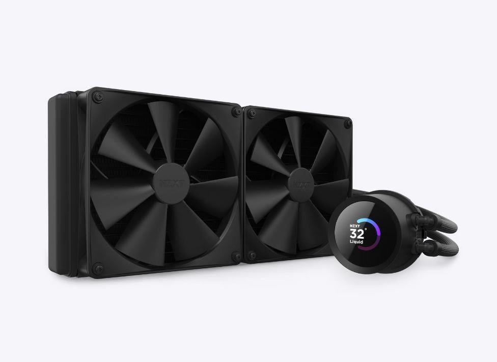 NZXT Kraken 280 All-in-One Liquid Cooler - 14 cm - Black (RL-KN280-B1)