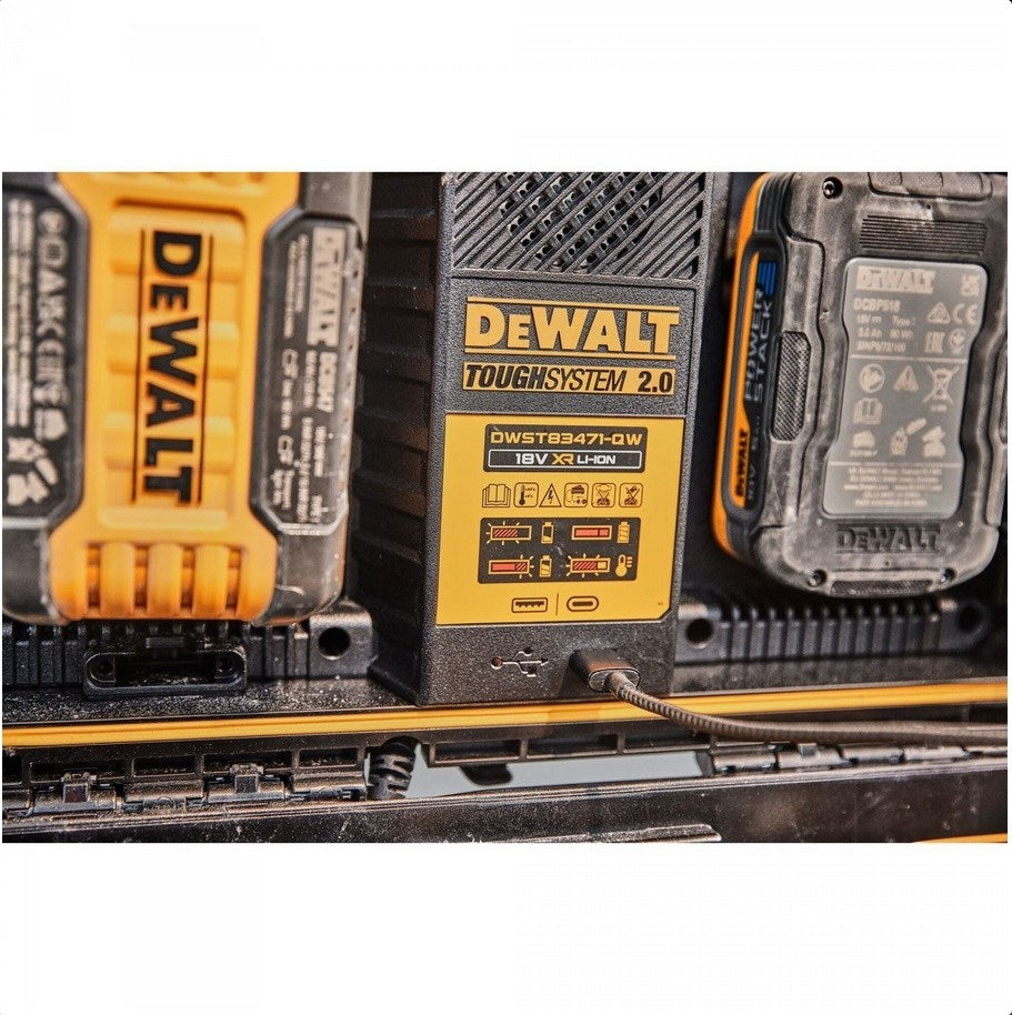 DeWalt Dual Battery Charger 18V/54V ToughCase 2.0 DWST83471-QW