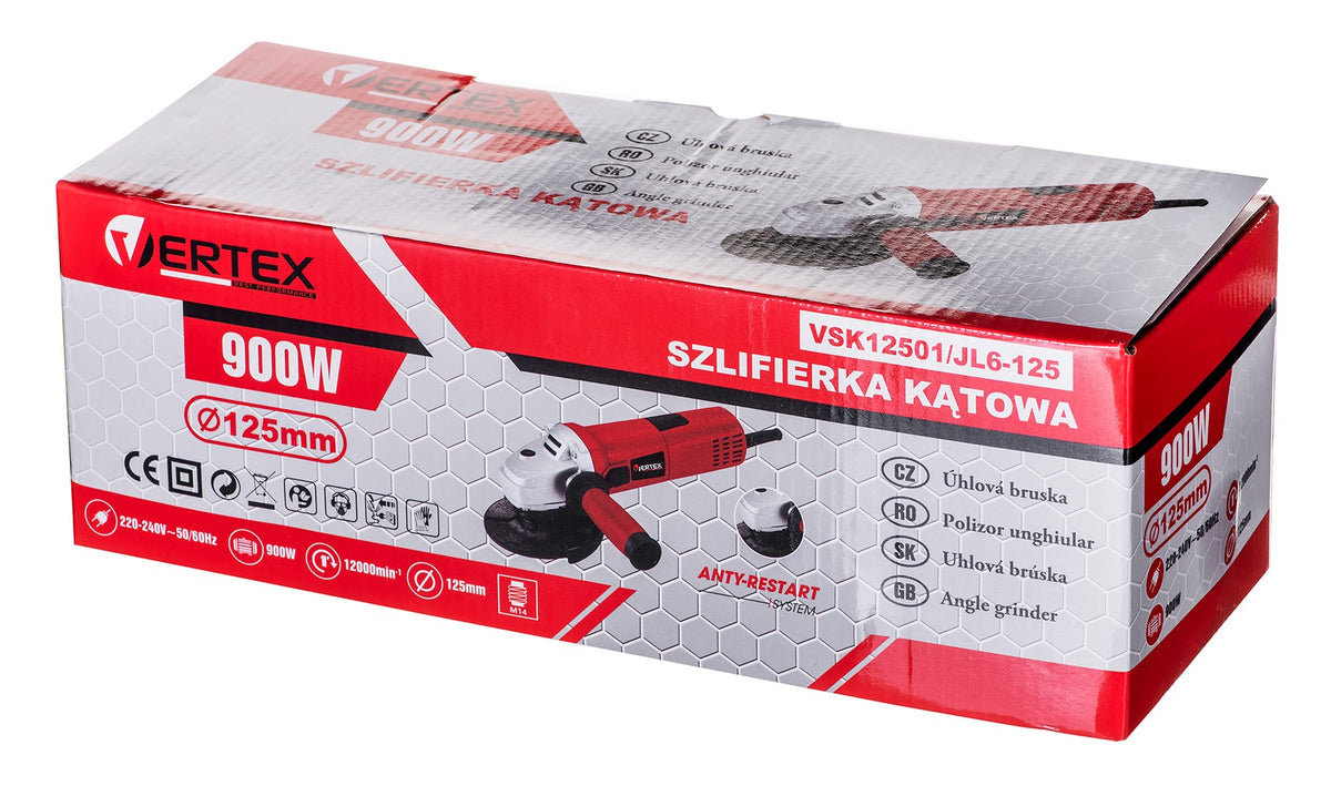 VERTEX Angle Grinder 125 mm 900W VSK12501