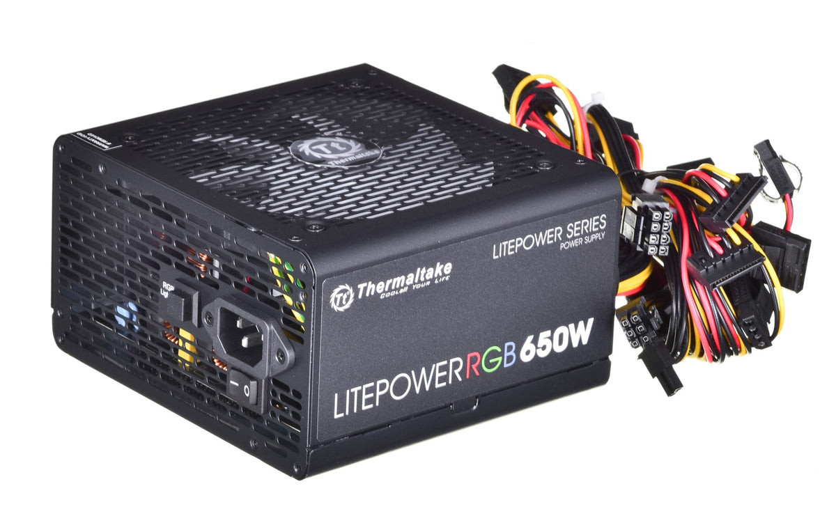 Thermaltake Litepower RGB 650W Power Supply PS-LTP-0650NHSANE-1