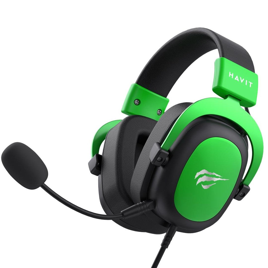 Havit H2002d Headset Wired Gaming Black Green