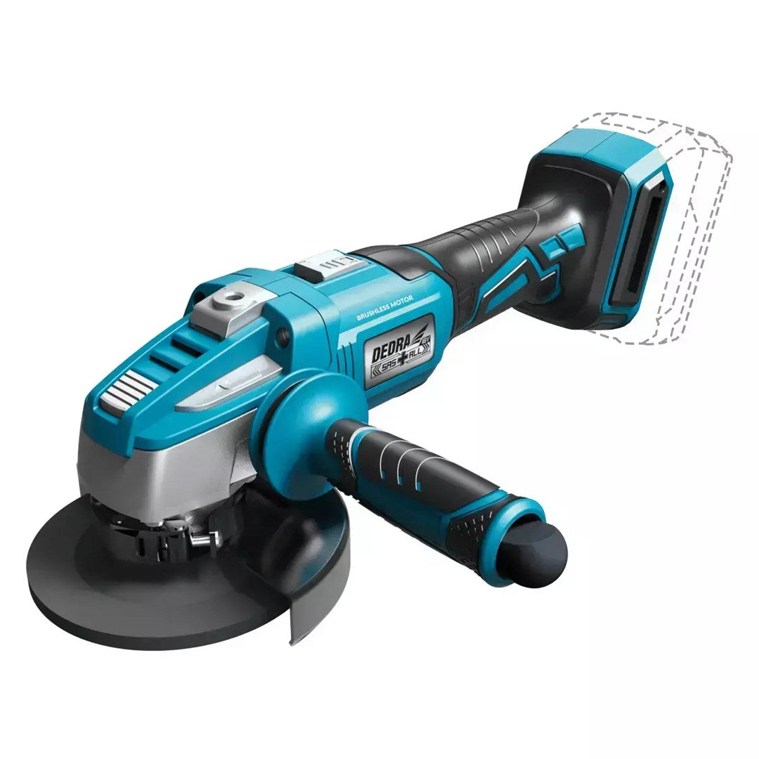 Dedra DED7151 Cordless 18V Brushless Angle Grinder