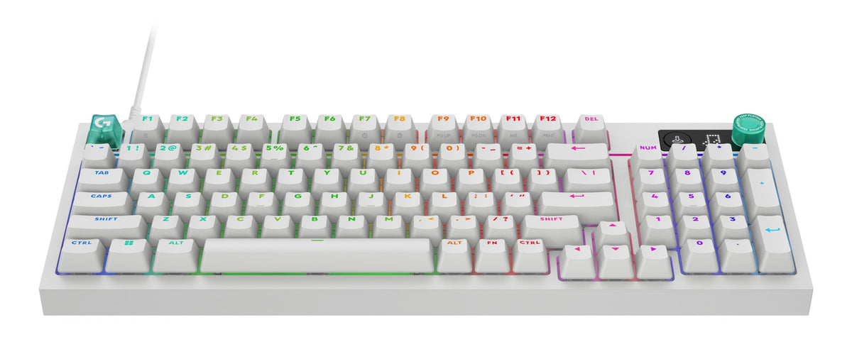 Logitech G G316 X 98 - White English International (QWERTY) Tactile