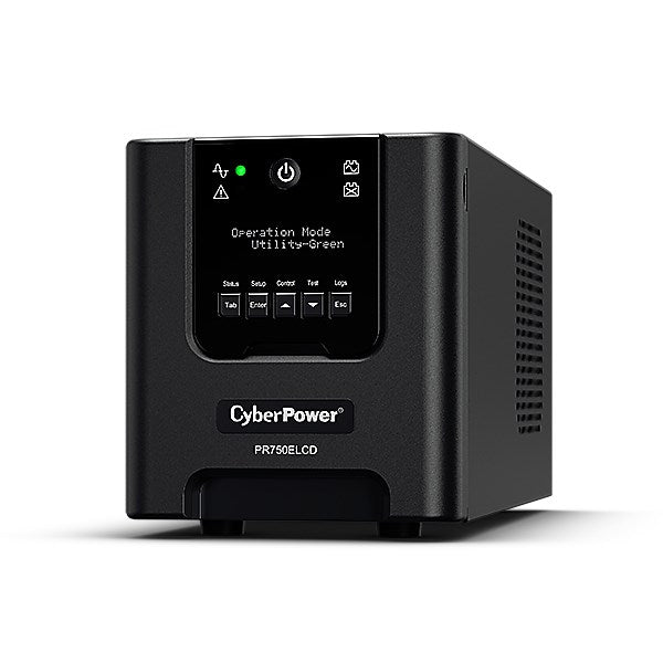 CyberPower PR750ELCD Line-Interactive UPS 0.75 kVA 675 W 6 AC Outlets