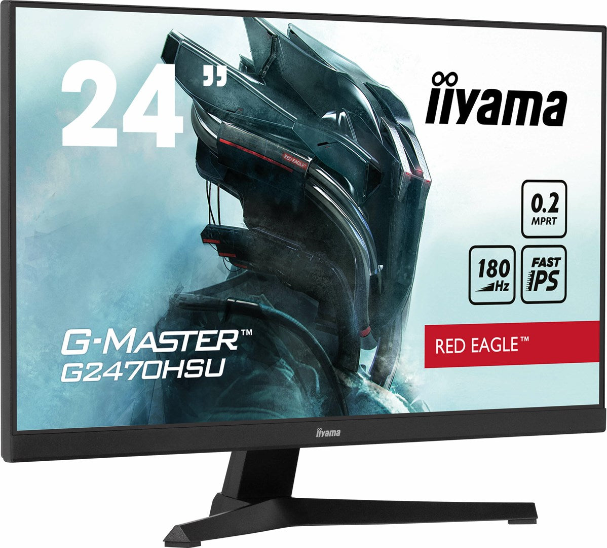 iiyama G-MASTER G2470HSU-B6 Computer Monitor 23.8" 1920 x 1080 Full HD LCD Black