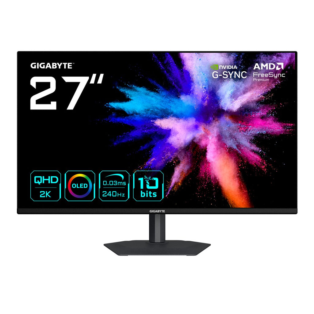 GIGABYTE 27" OLED Gaming Monitor 2K 240Hz GO27Q24A