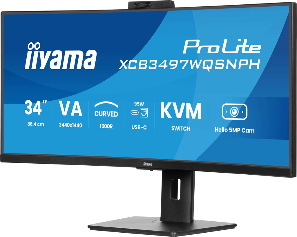IIYAMA 34  Monitor XCB3497WQSNPH-B1 21:9 HDMI+