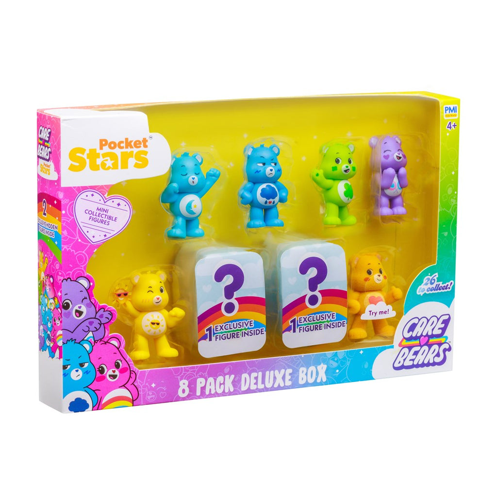 P.M.I. Kids World Care Bears S1 Figures 8 Pack Deluxe Box Assortment CB2070