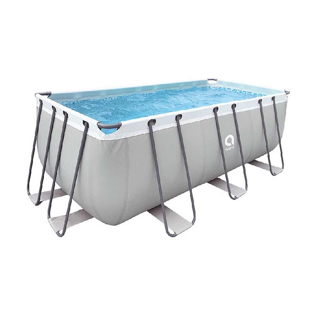 AVENLI grey frame pool  400x207x122