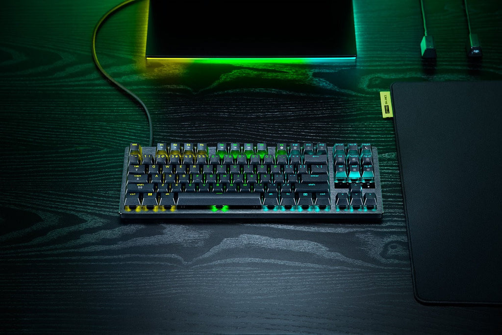 Razer Huntsman V3 Tenkeyless 8KHz keyboard Gaming USB QWERTY English Black