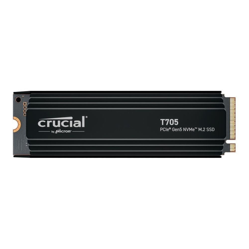 Crucial T705 1TB PCIe Gen5 NVMe M.2 SSD with Heatsink (CT1000T705SSD5)