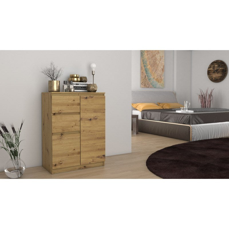 Topeshop Chest of Drawers 2D2S Artisan Oak
