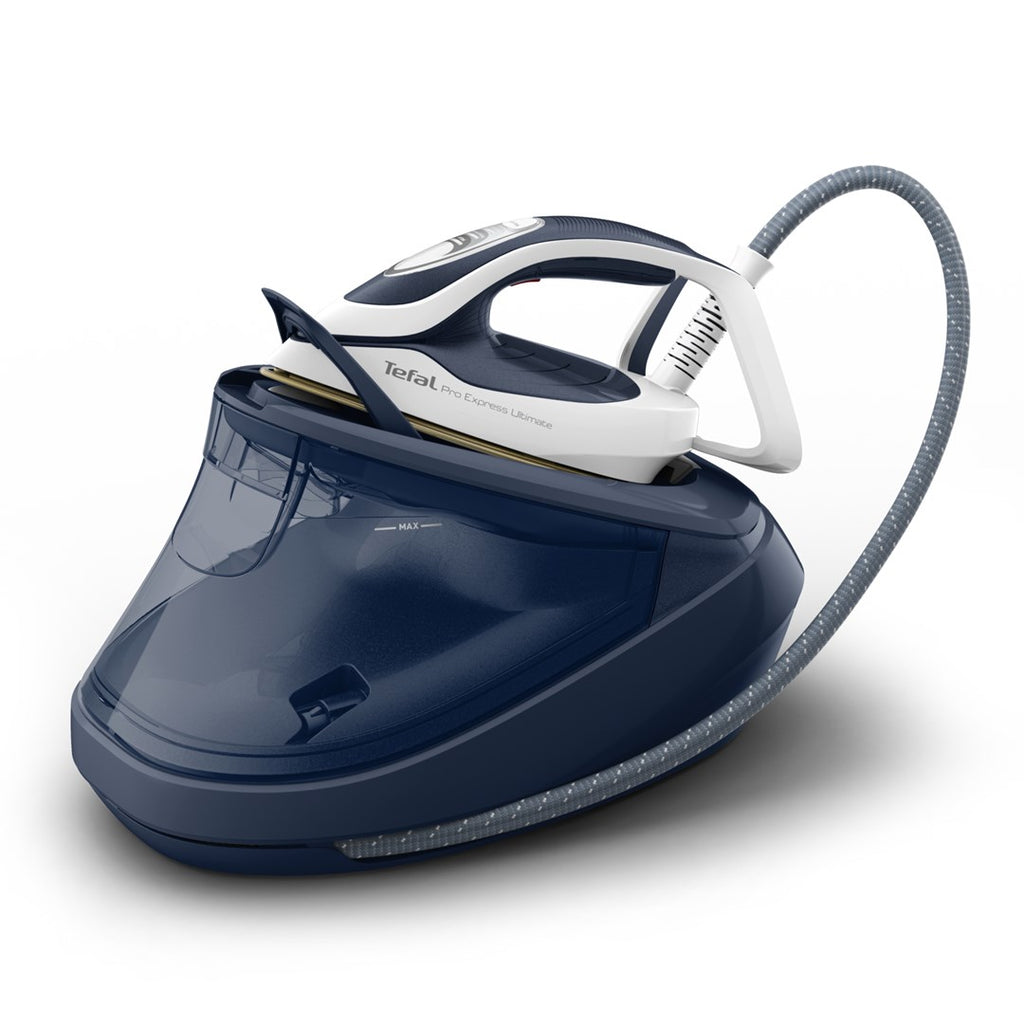Tefal Pro Express Ultimate II GV9720 1.2 L Durilium Airglide Autoclean Ultra Thin soleplate Blue  White