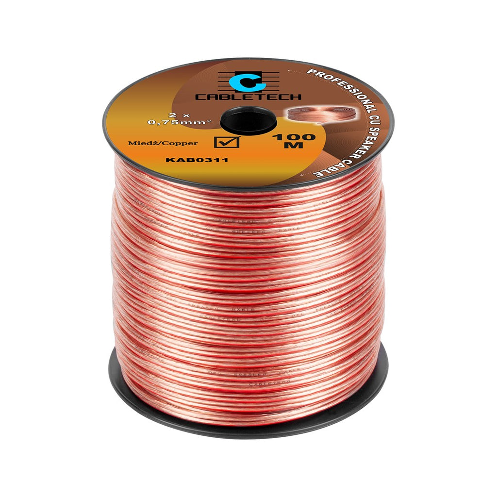 Kabel głośnikowy 0 75mm