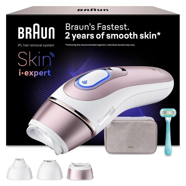 Braun Skin i·expert PL7321 IPL Hair Removal System White  Rose gold