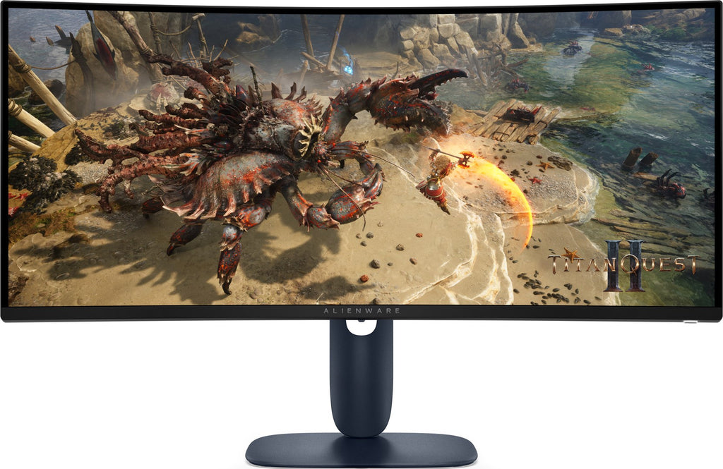 Alienware AW3425DWM Gaming Monitor 34" WQHD 165Hz Curved Black Blue