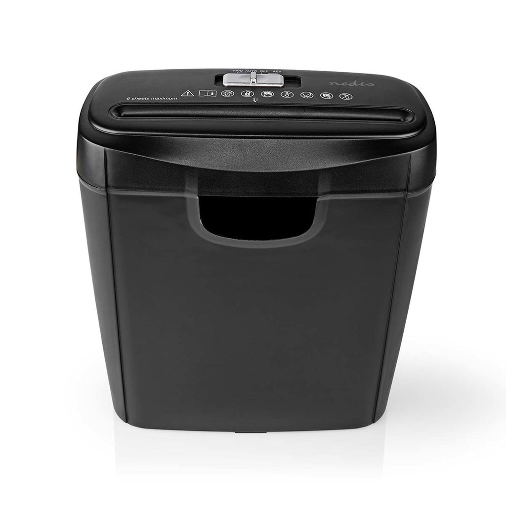 nedis Paper Shredder 10 L, Model PASH112BKA4, Black