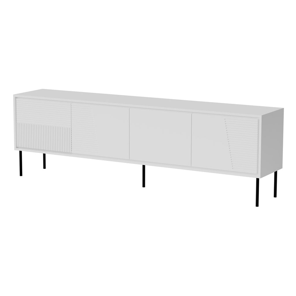 ABI RTV Cabinet 4D 200x38x62 White Matt