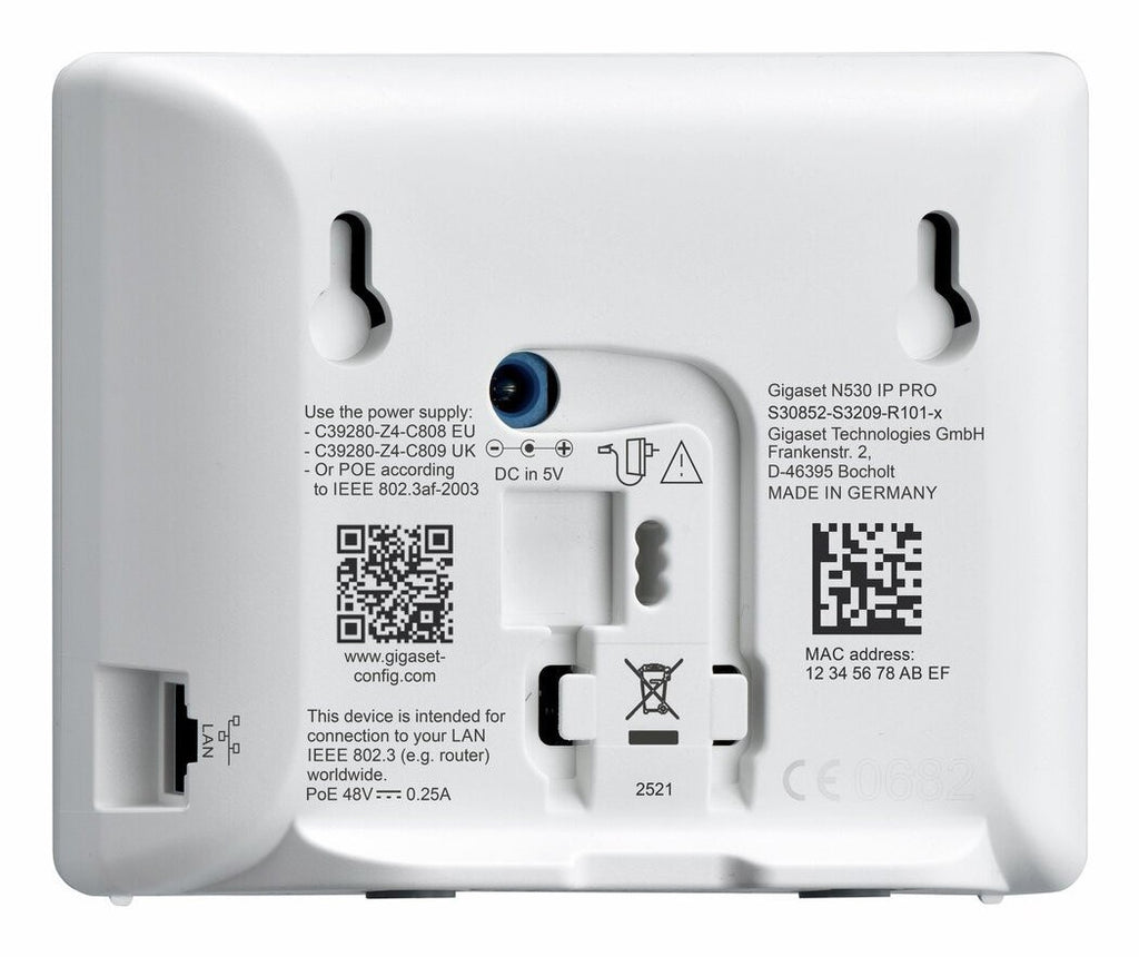 Gigaset N530 IP Pro Base Station - Telephone System (S30852-H3209-R101)