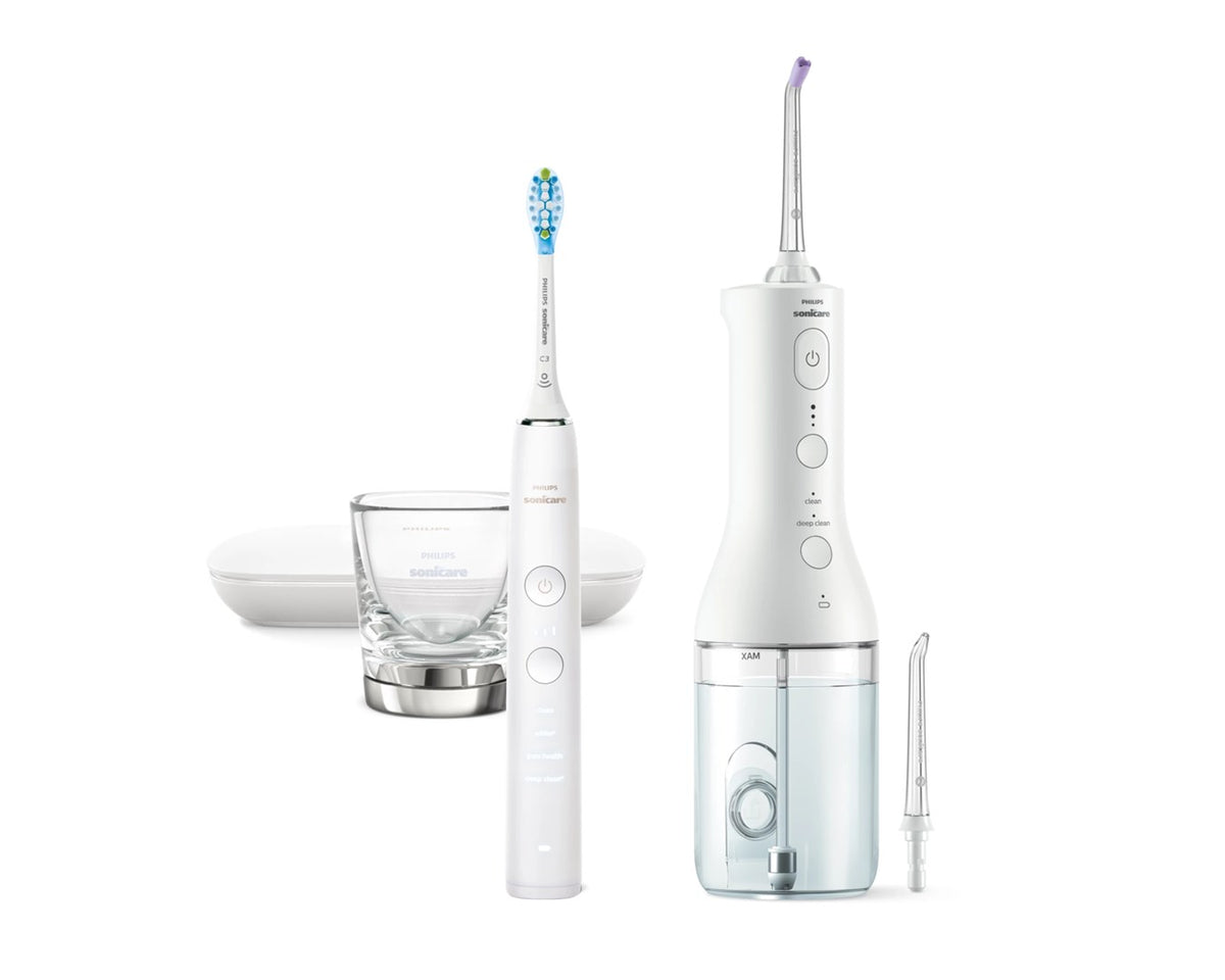 Philips Sonic Toothbrush HX3886/41 with 2 Nozzles, Ergonomic Handle, Mobile App Support