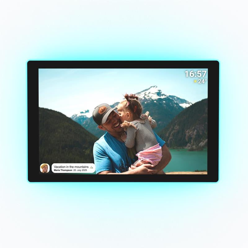 Denver PFF-1082 Digital Photo Frame Black 10.1" Touchscreen Wi-Fi 1280x800