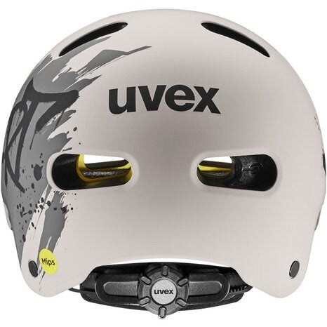 UVEX Kid 4 Style MIPS kids’ cycling helmet  dirt warm grey