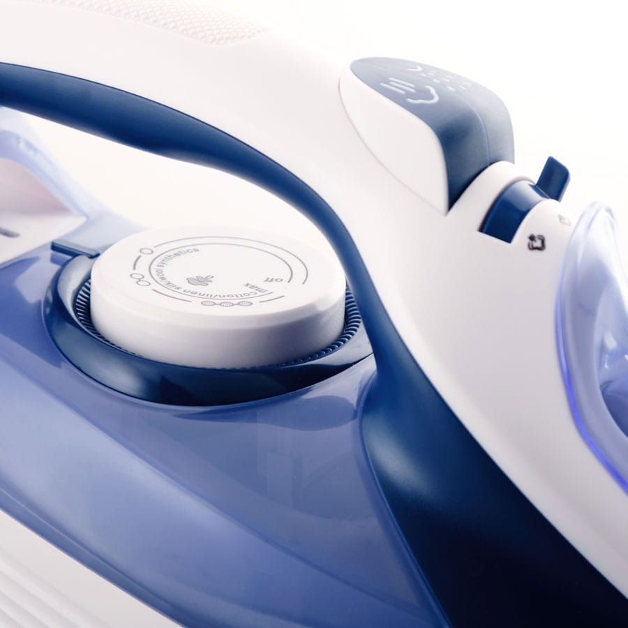 ELDOM DA36 Steam Iron 2200W Ceramic Soleplate White, Blue