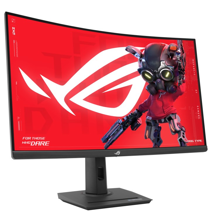 ASUS ROG Strix XG32WCMS 31.5" Quad HD LCD Gaming Monitor 2560 x 1440 Black