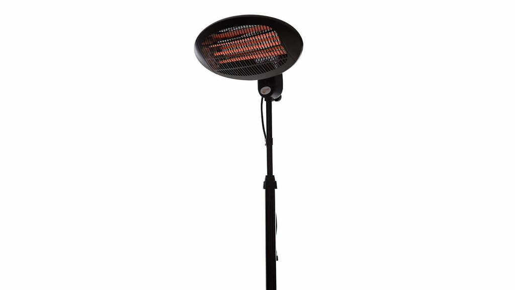 SUNRED Quartz Electric Space Heater Black 2000W - Model SMQ2000A