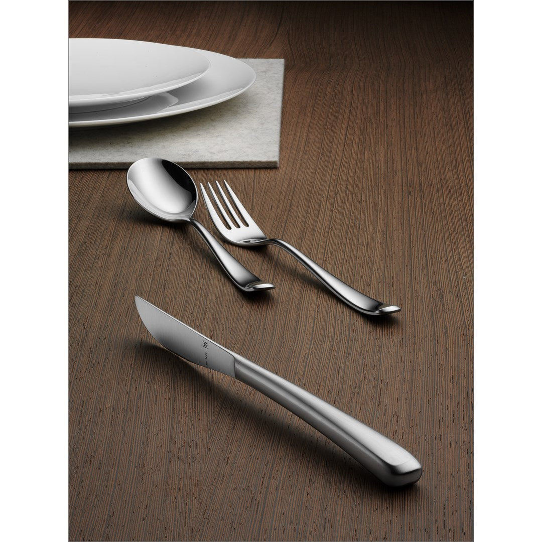 WMF Vision Cutlery Set for 12 People, 66 Pieces, 60 Pieces with Serving Utensils