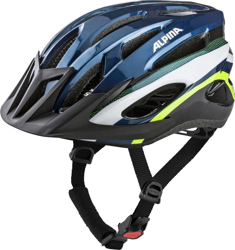 Alpina MTB17 Bike Helmet Dark Blue & Neon 58-61