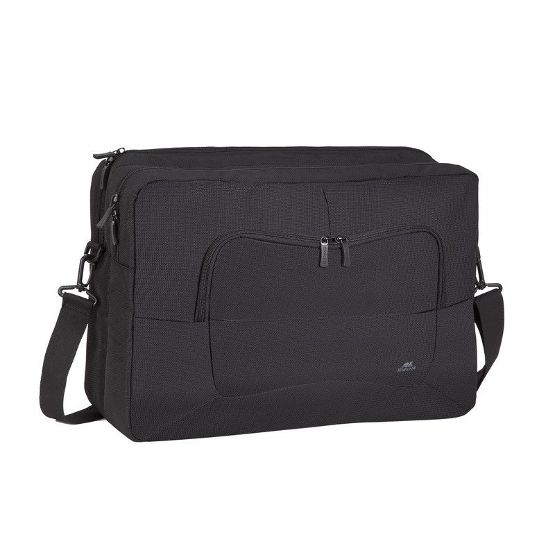 Rivacase Tegel 8455 Notebook Backpack, Eco, 43.9 cm, Up to 17.3", Black (8455 BLACK)