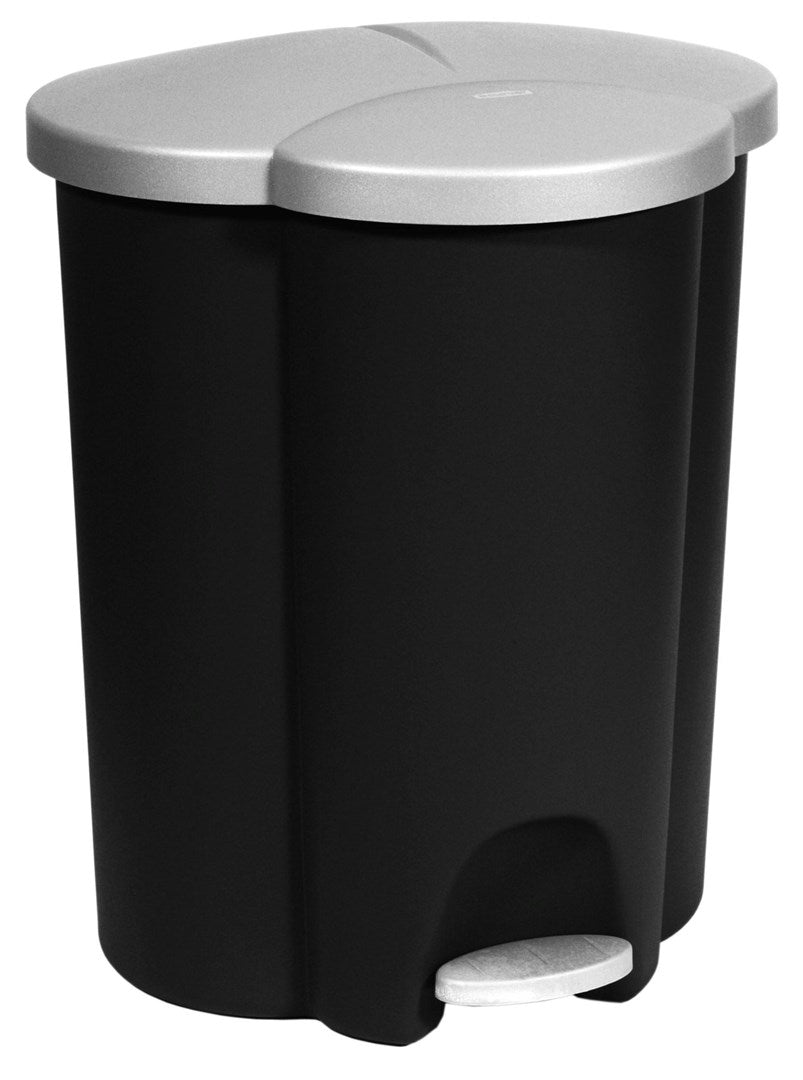 CURVER TRIO Waste Sorting Bin 17 + 17 + 6 L - Anthracite