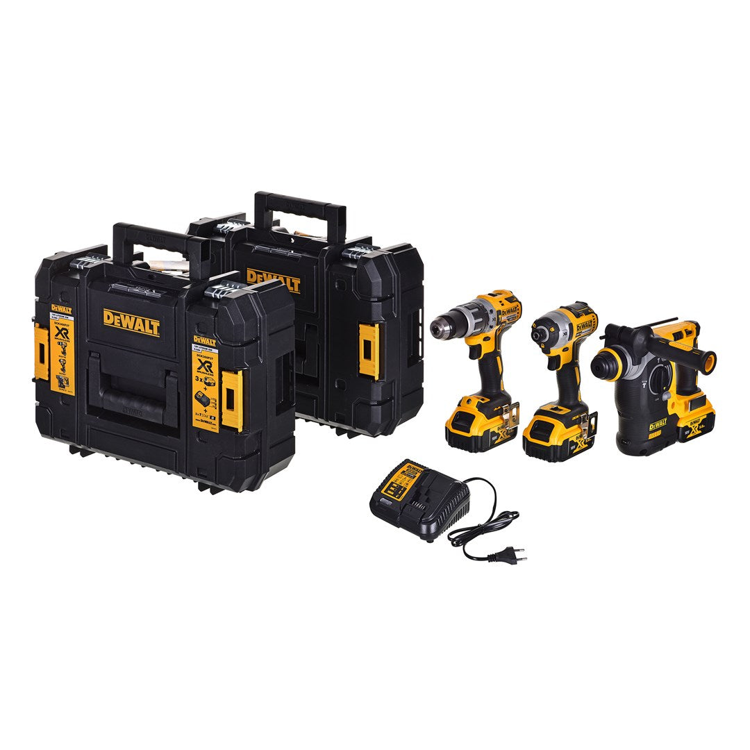 DeWalt Toolkit 18V 3 Batteries DCK368P3T