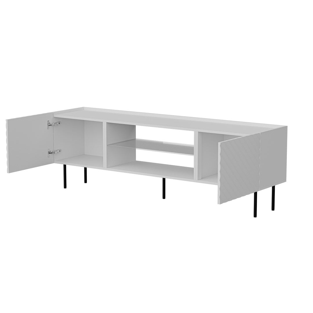 Cama EF LUCCA TV Cabinet 180x40x59 White