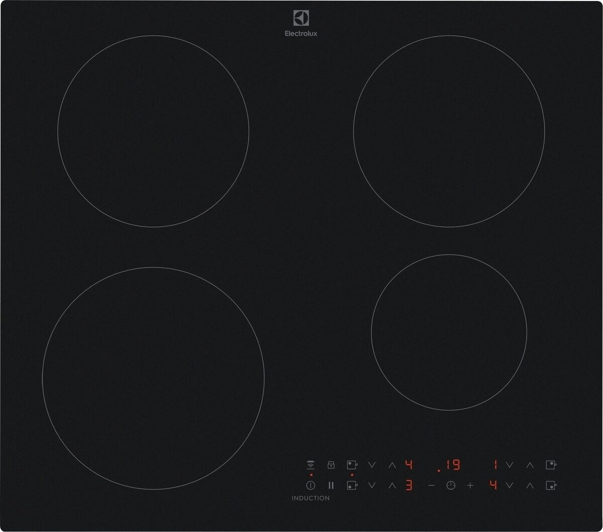 Electrolux EIT60433CT hob Black Built-in Zone induction hob 4 zone(s)