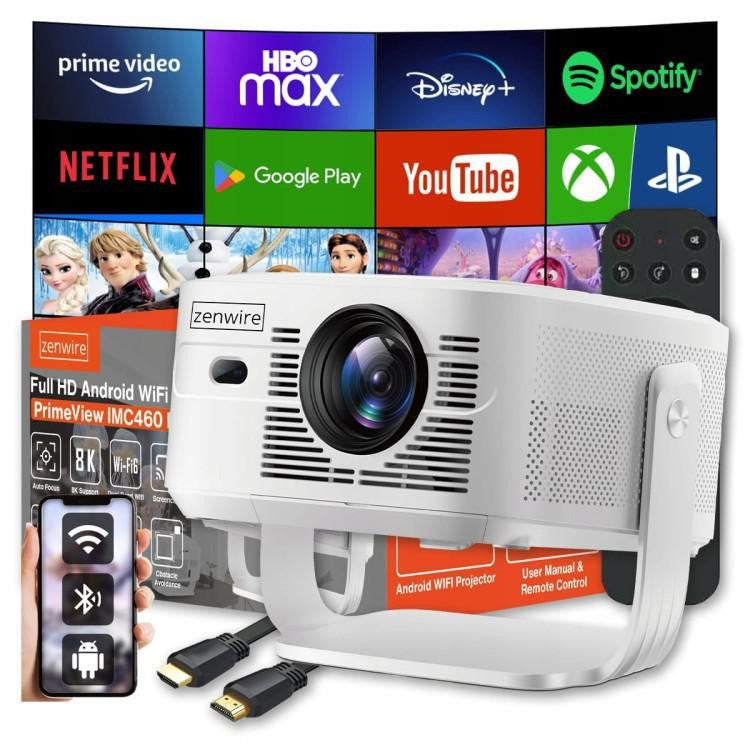 zenwire PrimeView IMC460 Pro Projector | Model: IMC460