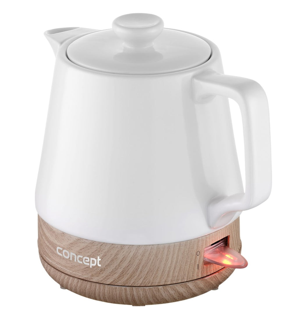 CONCEPT Ceramic Electric Kettle 1 L White | Model: RK0060