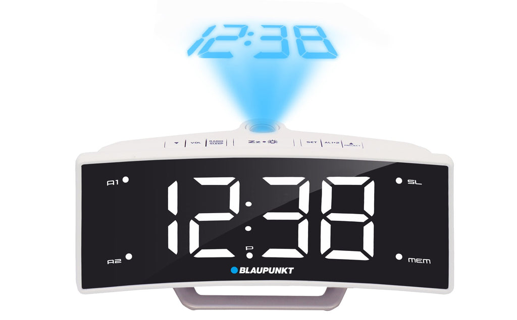 Blaupunkt CRP7WH Clock Radio Black White