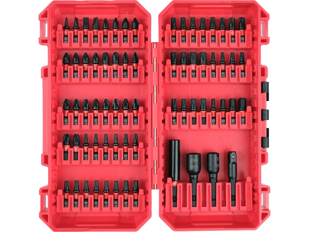YATO Impact Screwdriver Bit Set  68 Pieces  YT-78077