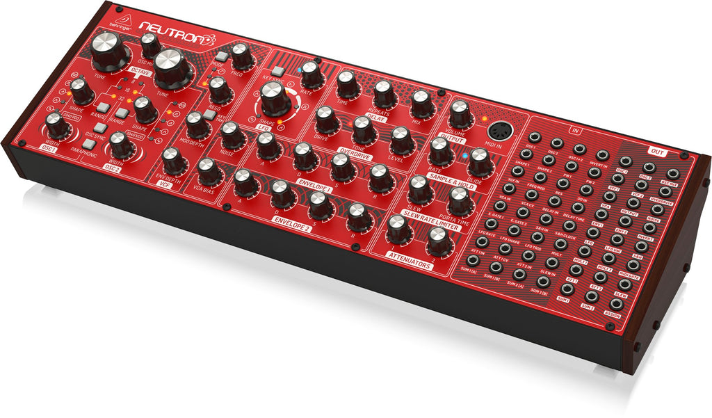 Behringer NEUTRON Semi-Modular Analog Synthesizer Red