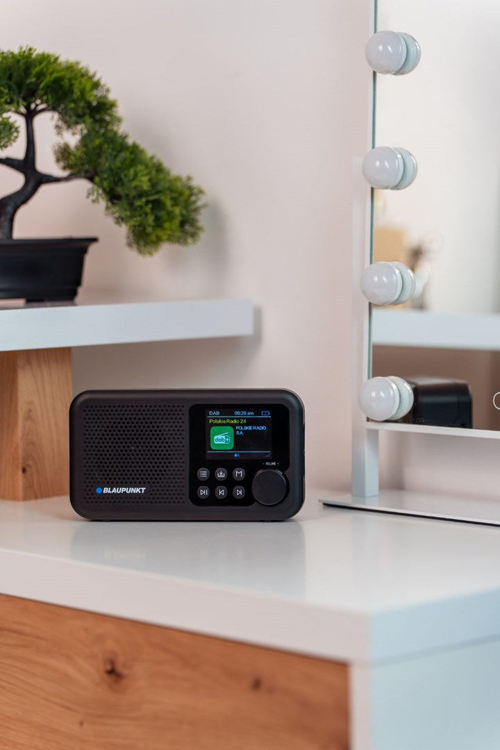 Blaupunkt DR8BK Portable Radio Black DAB+ Bluetooth 2W RMS