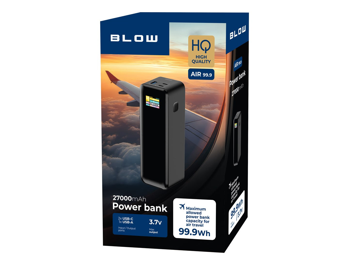 Power Bank 27000mAh PD 140W AIR99.9 LCD