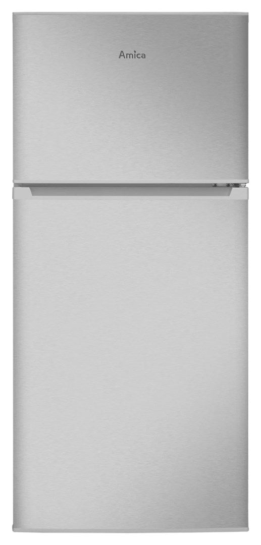 Amica Silver Refrigerator with Freezer 167 L FD2015.4X(E)