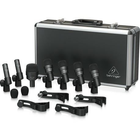 Behringer BC1200 Drum Microphone Set - 7 Microphones for Live and Studio