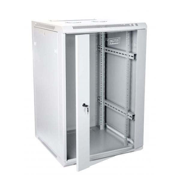 Digitus DN-W19 18U/600 Rack Cabinet Freestanding Grey